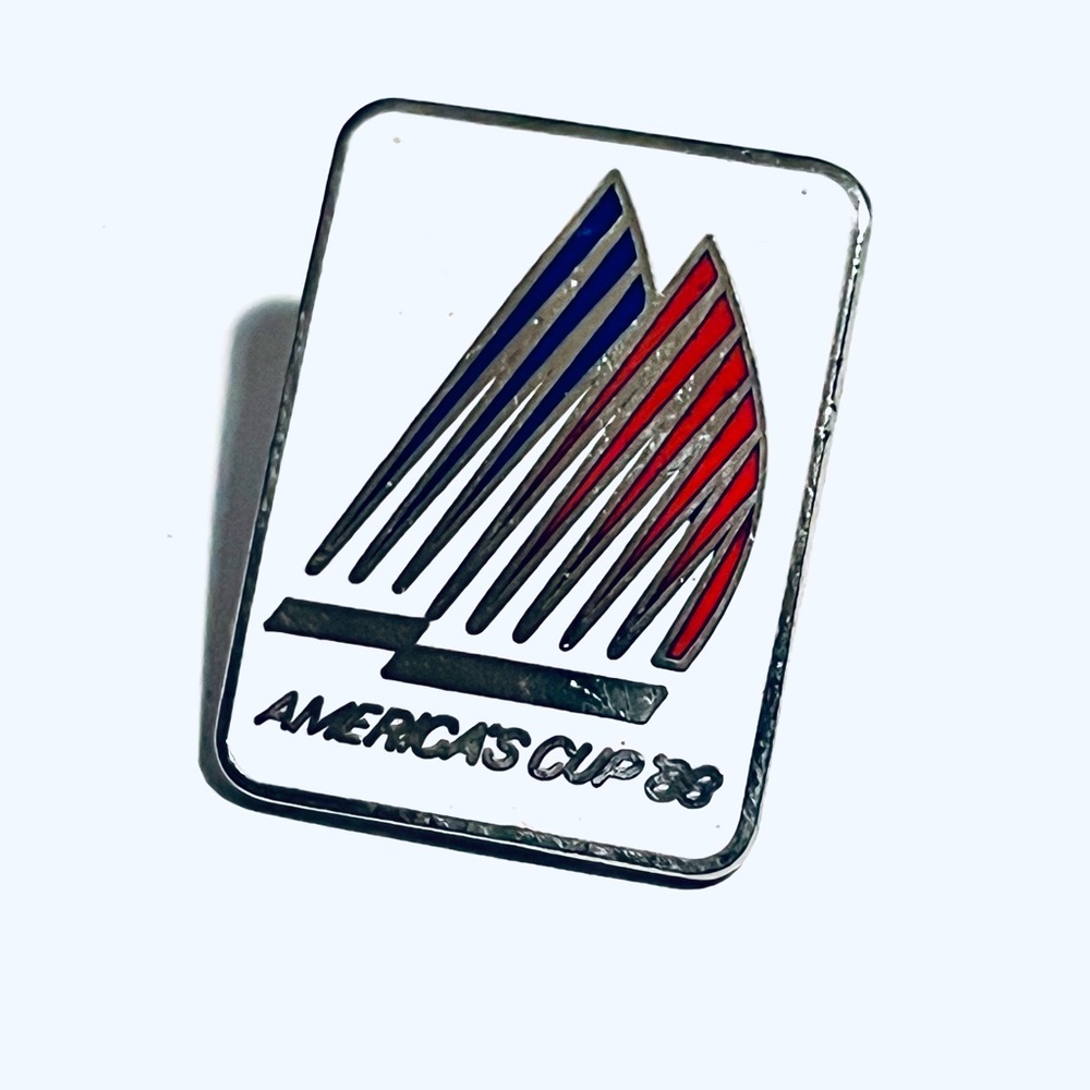 Vintage 1988 America’s Cup Pin - Sailboat